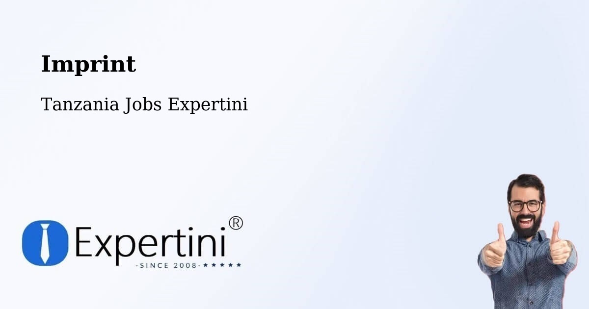 Imprint – Wete - Tanzania Jobs Expertini